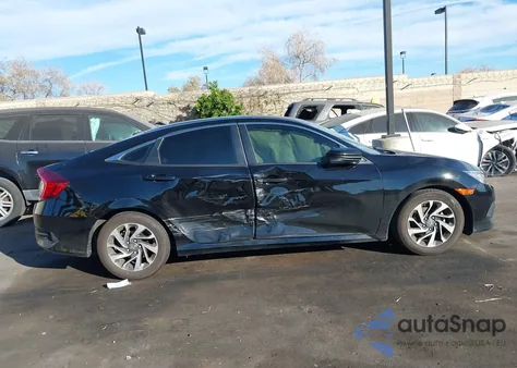 2016 Honda Civic Ex z USA, uszkodzony, nr VIN 2HGFC2F7XGH574002